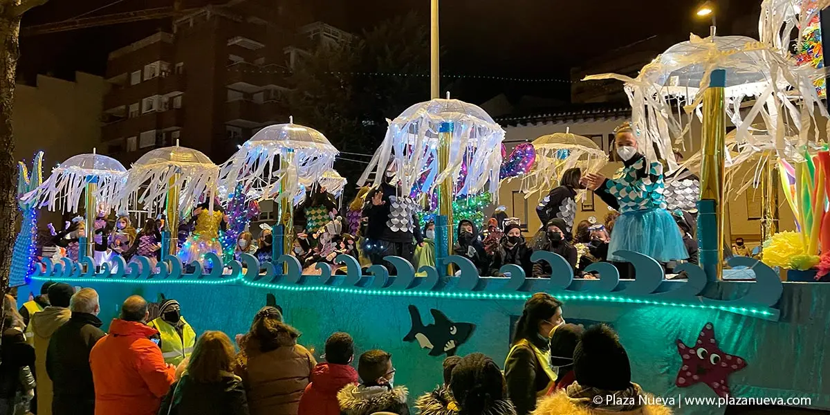 Cabalgata Reyes Magos 2022 en Tudela 15