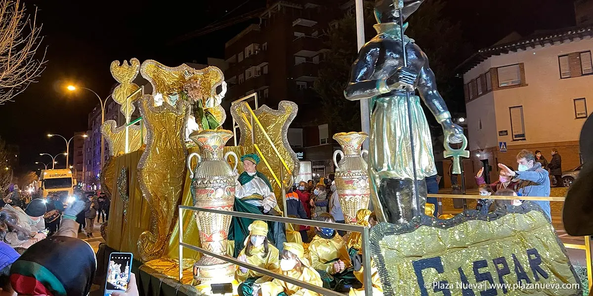 Cabalgata Reyes Magos 2022 en Tudela 18