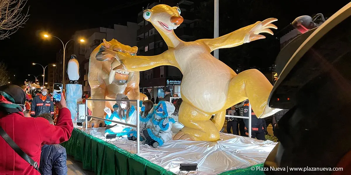 Cabalgata Reyes Magos 2022 en Tudela 21