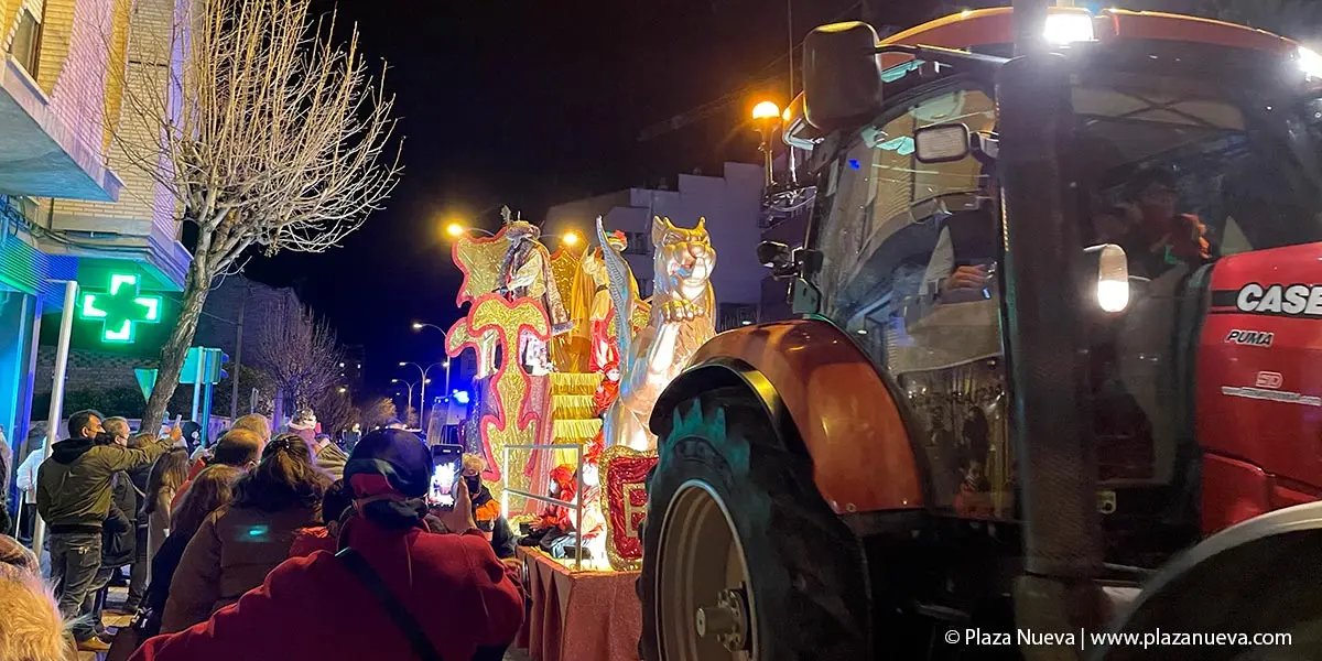 Cabalgata Reyes Magos 2022 en Tudela 23