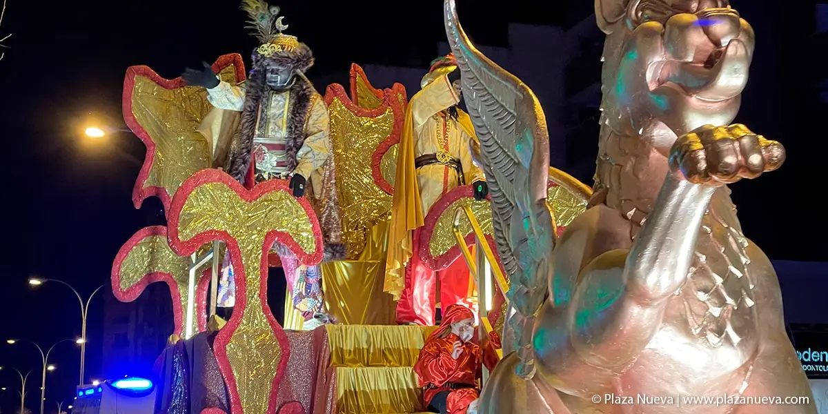 Cabalgata Reyes Magos 2022 en Tudela 24