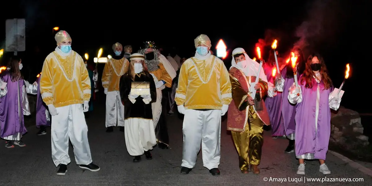 Cabalgata Reyes Magos 2022 en Caparroso 1