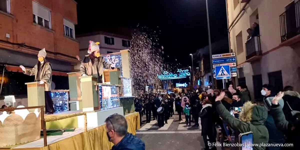 Cabalgata Reyes Magos 2022 en Corella 10