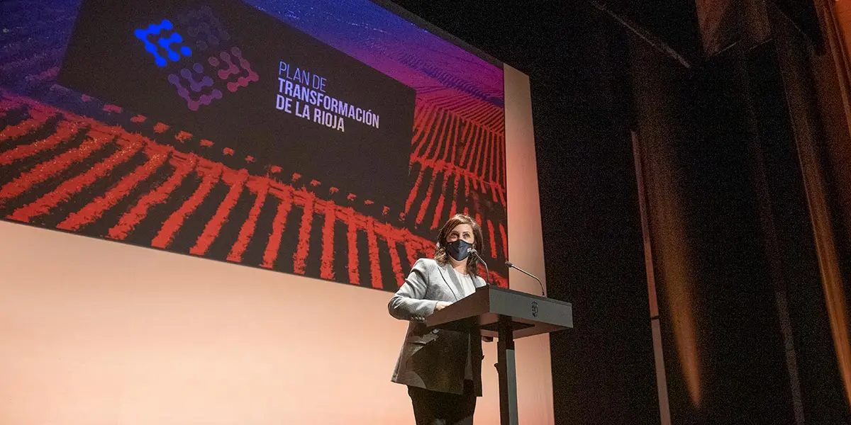 La presidenta del Gobierno de La Rioja, Concha Andreu
