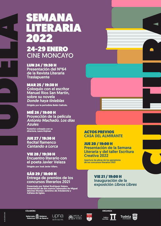 Semana Literaria 2022 en Tudela