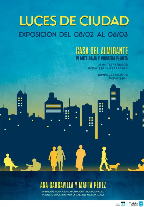 Exposici&oacute;n en Tudela &lsquo;Luces de ciudad&rsquo; de Ana Carcavilla y Marta P&eacute;rez