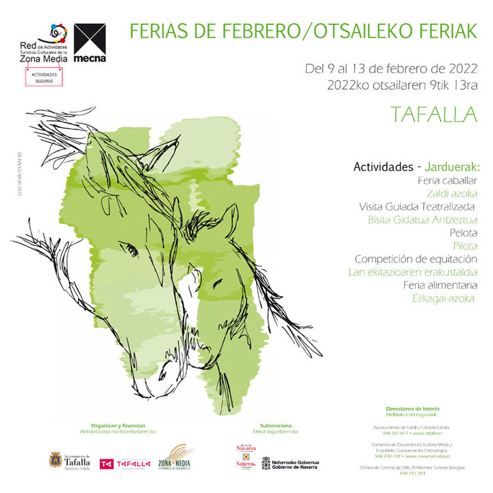 Ferias de Febrero 2022 en Tafalla