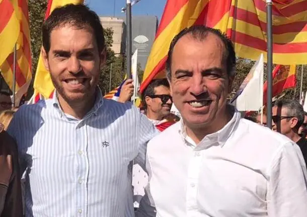 Sergio Sayas y García Adanero en una imagen de archivo