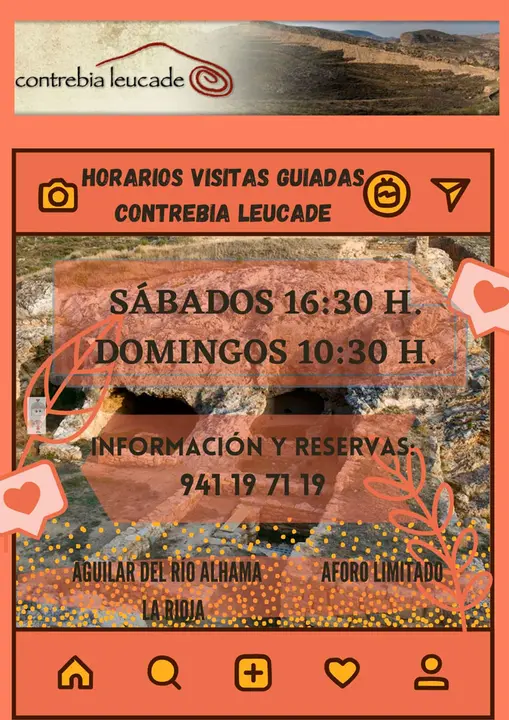 Visitas guiadas a Contrebia Leucade