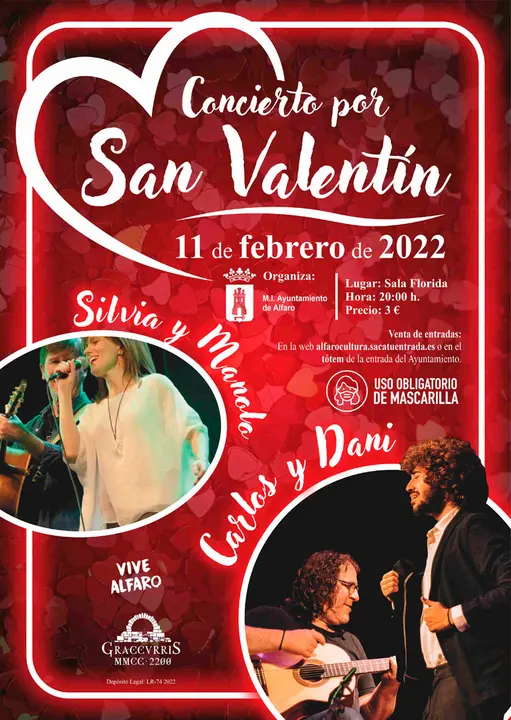 Concierto en Alfaro por San Valent&iacute;n