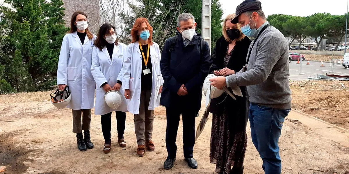 La consejera de Salud y el consejero de Hacienda y Administraci&oacute;n P&uacute;blica visitaron el centro hospitalario de la Rioja Baja