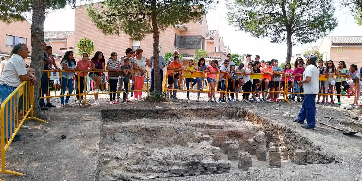 Yacimiento romano de San Gregorio en Ribaforada 1