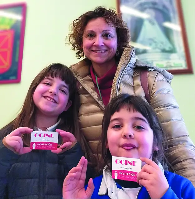  Mar&iacute;a Pilar Onde suscriptora premio entradas cine 8 febrero 