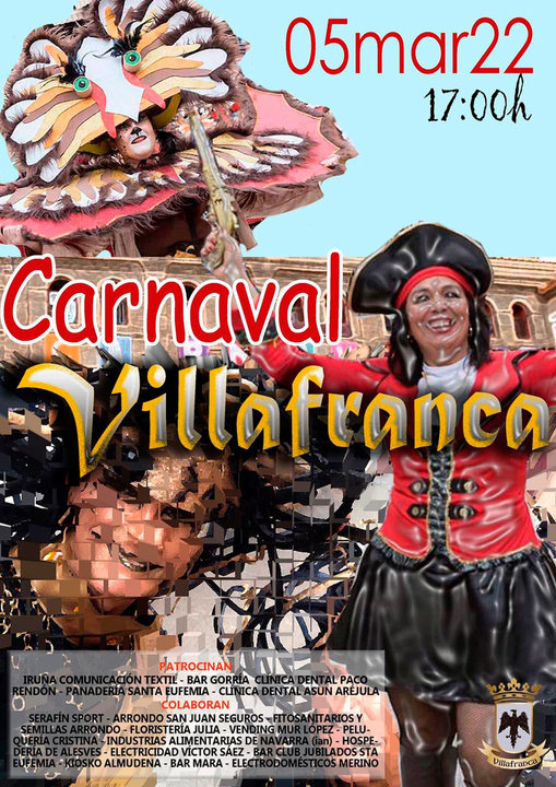 Carnaval 2022 en Villafranca