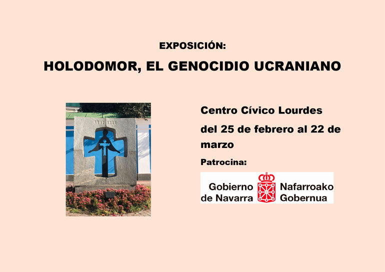 Exposición en Tudela ‘Holodomor, el genocidio ucraniano’