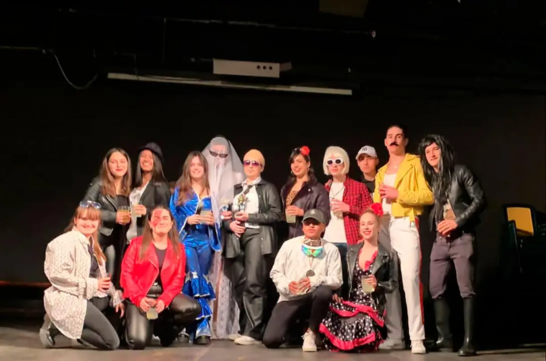 Carnaval de Marcilla 2022 Pregoneros Quintos 2004 y ganadores del premio al disfraz m&aacute;s original y m&aacute;s feo
