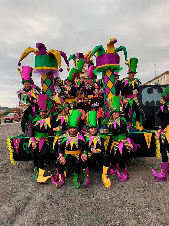 Carnaval de Marcilla 2022 Primer premio carroza y premio especial animaci&oacute;n