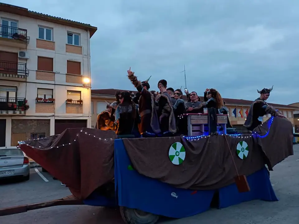 Carnaval de Marcilla 2022 Tercer premio carroza