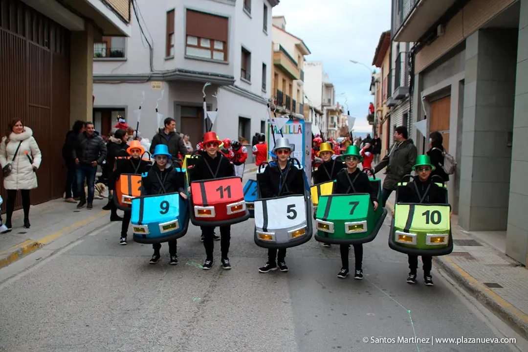 Carnaval de Murchante 2022 Grupos m&aacute;s de tres personas 1&ordm; COCHES DE CHOQUE