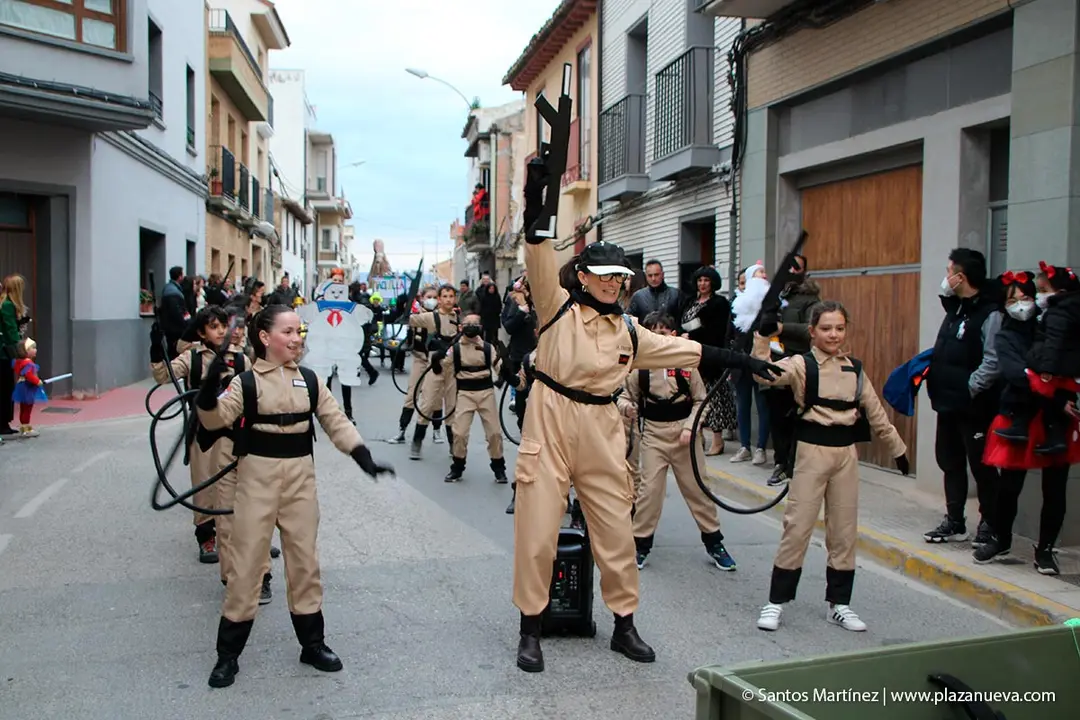 Carnaval de Murchante 2022 Grupos m&aacute;s de tres personas 3&ordm; CAZAFANTASMA