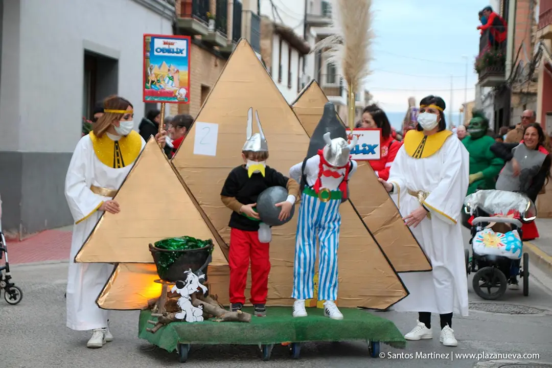 Carnaval de Murchante 2022 Individual o parejas 2&ordm; ASTERIX Y OBELIX