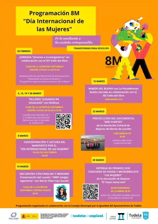 D&iacute;a Internacional de la Mujer 2022 en Tudela