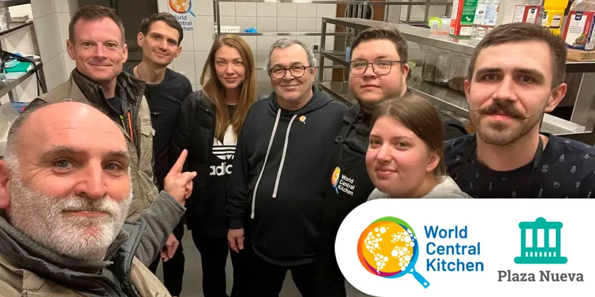 El chef Jos&eacute; Andr&eacute;s y World Central Kitchen ya est&aacute;n en Ucrania