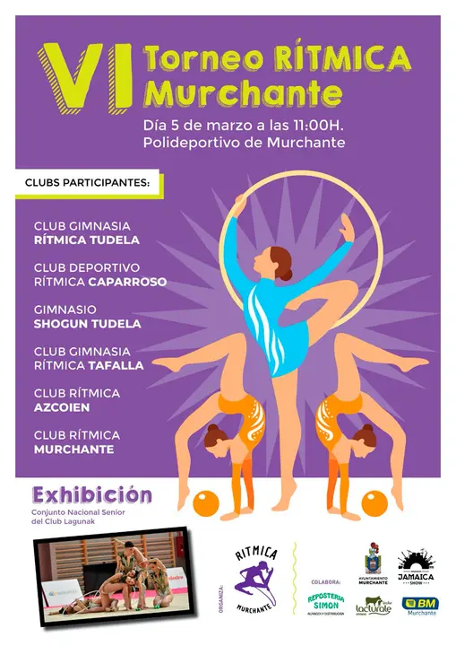 VI Torneo de Gimnasia R&iacute;tmica en Murchante