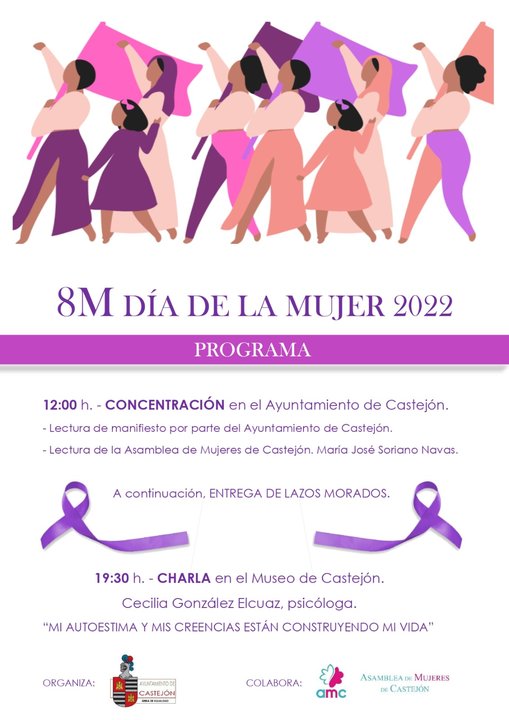 Día Internacional de la Mujer 2022 en Castejón