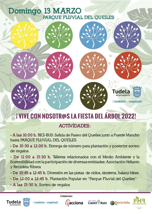 Fiesta del &Aacute;rbol 2022 en Tudela