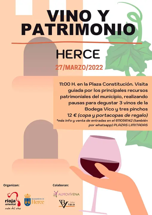 Vino y Patrimonio 2022 en Herce