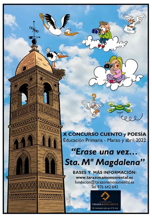 X Concurso de Cuentos y Poes&iacute;a en Tarazona &lsquo;&Eacute;rase una vez...  Santa Mar&iacute;a Magdalena&rsquo;
