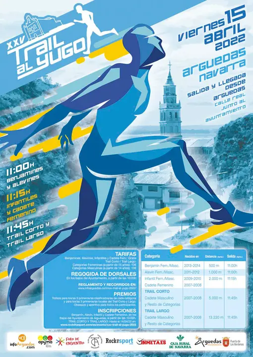 XXV Trail al Yugo 2022 en Arguedas