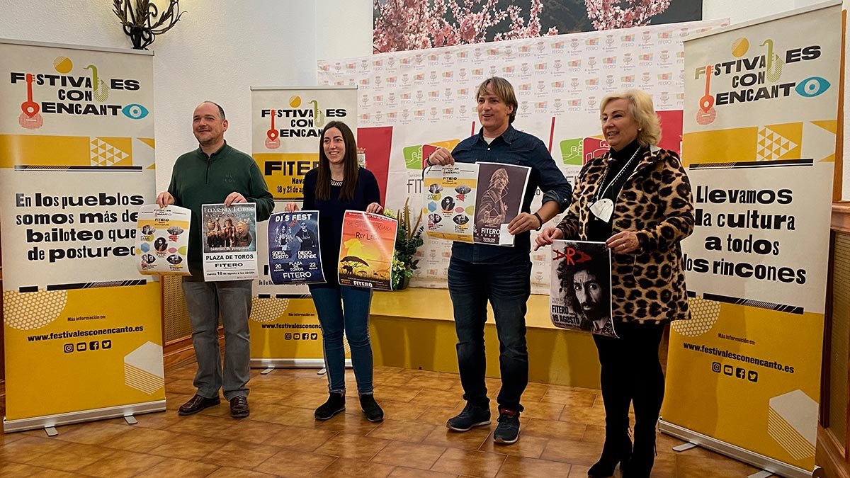 Presentación del cartel de 'Festivales con encanto' en Fitero