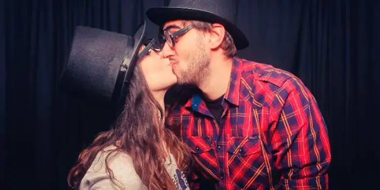 novios pareja