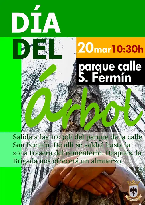 D&iacute;a del &Aacute;rbol 2022 en Villafranca