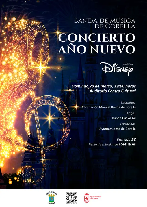 Concierto en Corella de A&ntilde;o Nuevo a cargo de la Banda de M&uacute;sica