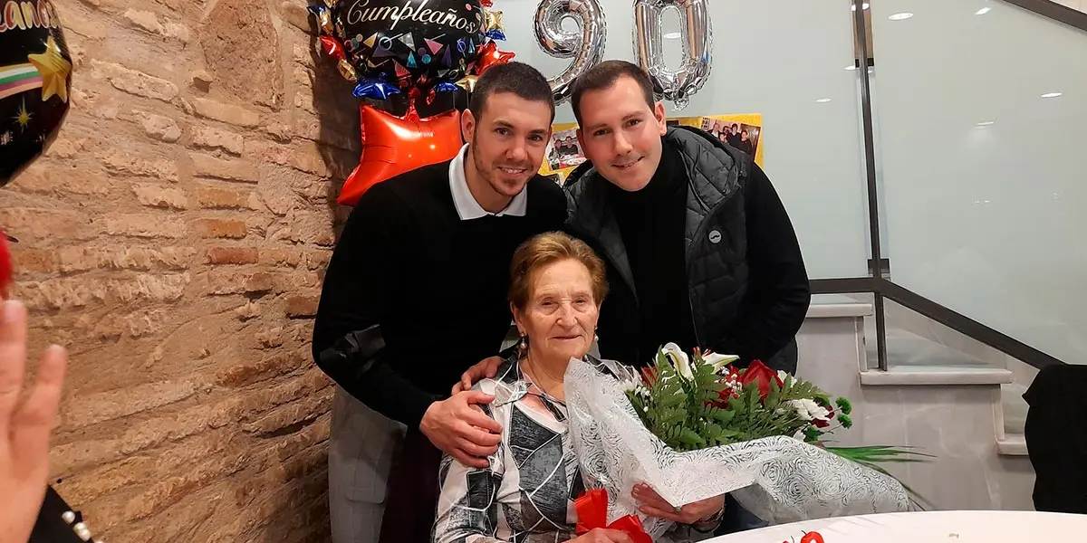 Pilar P&eacute;rez Villafranca celebra sus 90 a&ntilde;os