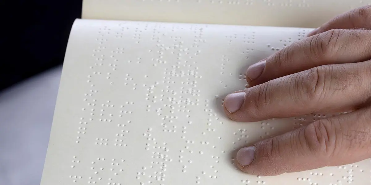braille discapacidad ciego vision