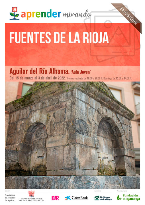 Exposición en Aguilar del Río Alhama ‘Fuentes de La Rioja’