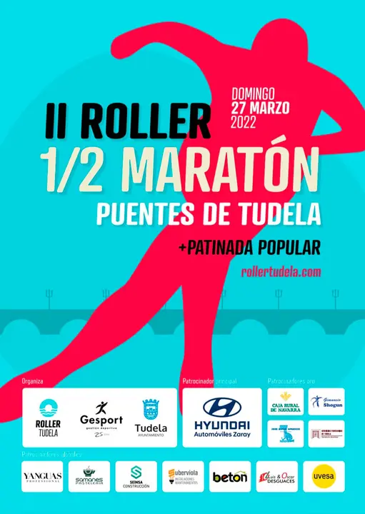 II Roller 1:2 Marat&oacute;n &lsquo;Puentes de Tudela&rsquo;