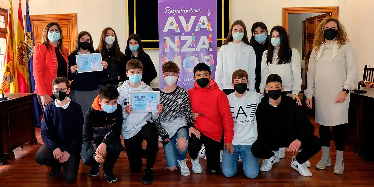 Entrega premios igualdad Tarazona tik tok 3