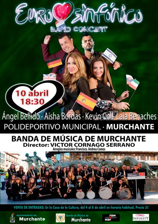 Concierto &lsquo;Eurosinf&oacute;nico&rsquo; de la Banda de M&uacute;sica de Murchante