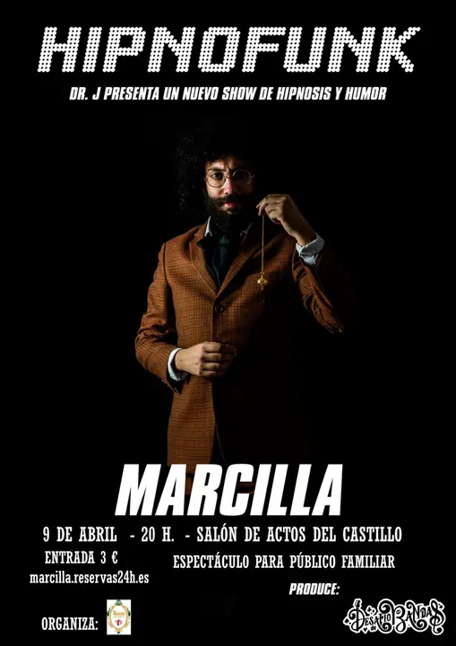 Espect&aacute;culo en Marcilla &lsquo;Hipnofunk&rsquo; con Dr. J