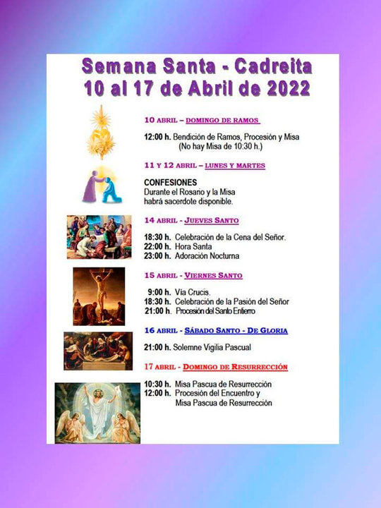 Semana Santa 2022 en Cadreita