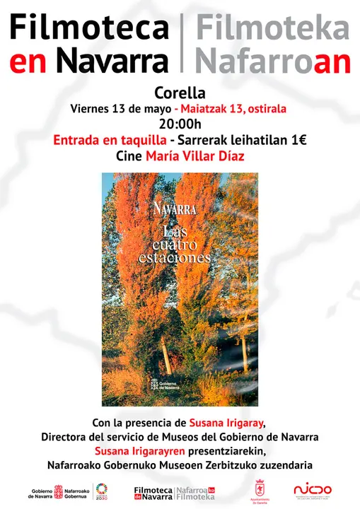 Cartel Navarra 4 Estaciones I