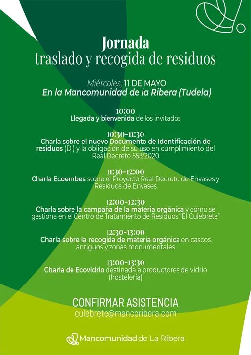 Jornada 11 de mayo traslado y recogida de residuos