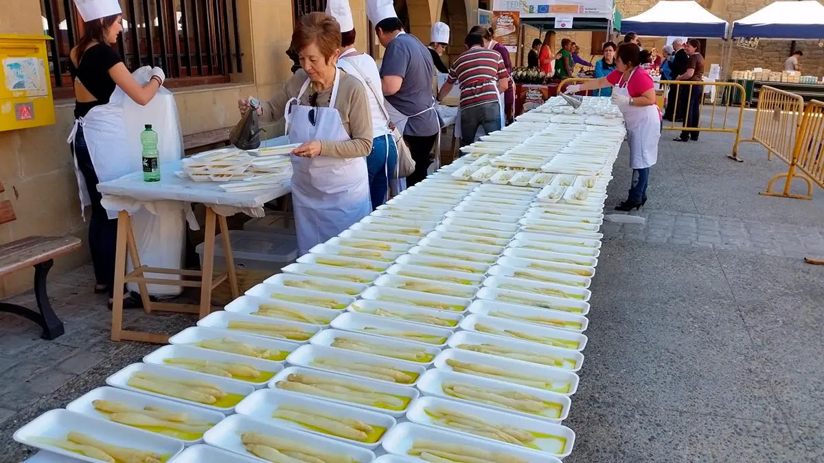 Feria del Esp&aacute;rrago de Navarra de Dicastillo 2