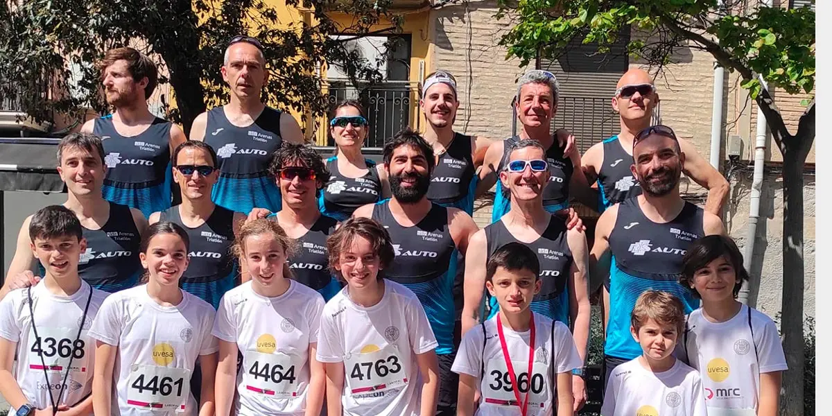 Equipo de la SDR Arenas en la Vuelta a la Mejana