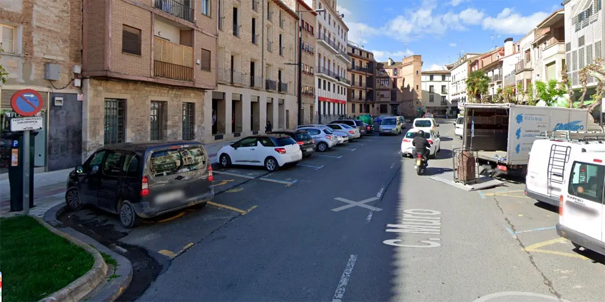 Calle el muro Tudela